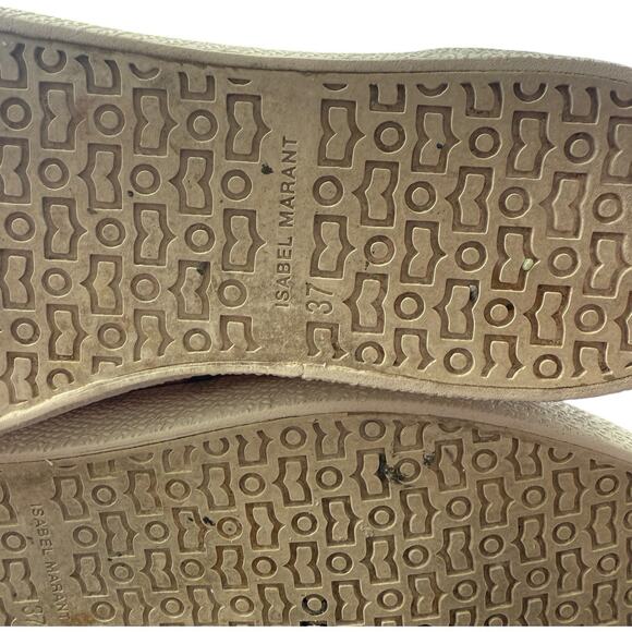 ISABEL MARANT Binkoo Tie Dye Canvas Sneakers Size 37 - Picture 9 of 9